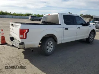 2015 Ford F-150 XL with VIN 1FTEW1CG0FKD61342, listed as a Copart auction lot 50269935 with 113,798 mi miles and Salvage Title. Bid and sale history available at carsss.com. Image 3.