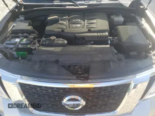 2018 Nissan Armada Platinum with VIN JN8AY2NE8J9730351, listed as a Copart auction lot 50538815 with 114,841 mi miles and Salvage Title. Bid and sale history available at carsss.com. Image 12.