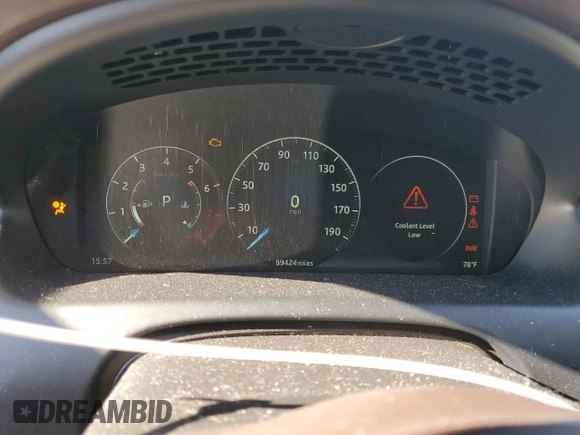 2017 Jaguar XJ with VIN SAJWJ2GD2H8W08337, listed as a Copart auction lot 44454715 with 89,424 mi miles and Salvage Title. Bid and sale history available at carsss.com. Image 9.