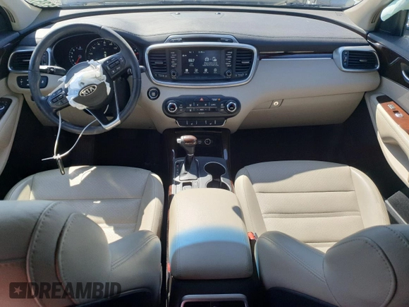 2018 Kia Sorento EX with VIN 5XYPHDA55JG395331, listed as a Copart auction lot 46834535 with 37,576 mi miles and Clean Title. Bid and sale history available at carsss.com. Image 8.