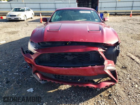 2019 Ford Mustang EcoBoost with VIN 1FA6P8TH1K5117054, listed as a Copart auction lot 62980695 with 58,210 mi miles and Salvage title. Bid and sale history available at DreamBid. Image 5.