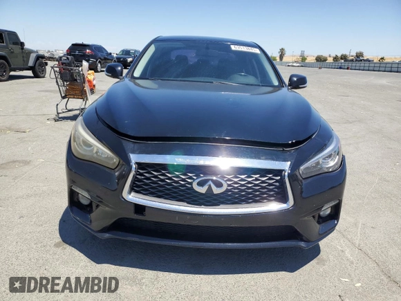 2015 Infiniti Q50 with VIN JN1BV7APXFM341182, listed as a Copart auction lot 63513845 with 146,925 mi miles and Salvage title. Bid and sale history available at DreamBid. Image 5.