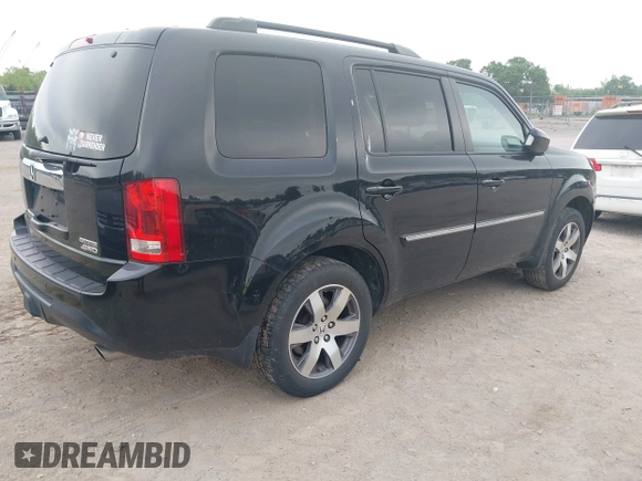 2015 Honda Pilot Touring with VIN 5FNYF4H9XFB036493, listed as a IAAI auction lot 42190624 with 223,675 mi miles and . Bid and sale history available at DreamBid. Image 4.