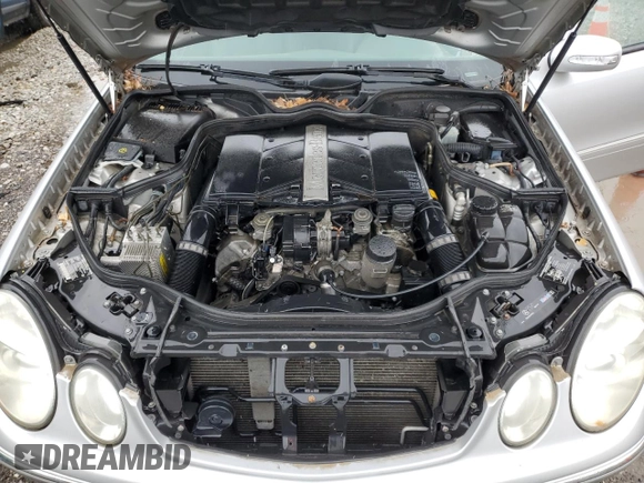 2003 Mercedes-Benz E 320 with VIN WDBUF65J13A207806, listed as a Copart auction lot 55313995 with 146,275 mi miles and Salvage Title. Bid and sale history available at DreamBid. Image 11.