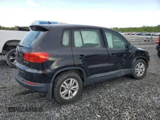 2013 Volkswagen Tiguan S with VIN WVGAV7AX1DW548677, listed as a Copart auction lot 52787255 with 72,256 mi miles and Salvage title. Bid and sale history available at DreamBid. Image 3.