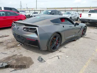 2014 Chevrolet Corvette Z51 3LT with VIN 1G1YL2D78E5128387, listed as a IAAI auction lot 42372075 with 136,632 mi miles and . Bid and sale history available at DreamBid. Image 4.