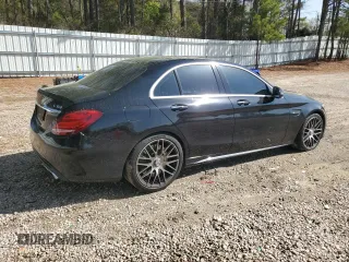 2017 Mercedes-Benz C 63 AMG with VIN 55SWF8GB6HU201220, listed as a Copart auction lot 51231385 with 138,939 mi miles and Salvage title. Bid and sale history available at DreamBid. Image 3.