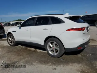 2018 Jaguar F-Pace 30t Premium with VIN SADCJ2GX3JA328201, listed as a Copart auction lot 50598965 with 115,435 mi miles and Salvage Title. Bid and sale history available at DreamBid. Image 2.
