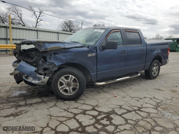 2006 Ford F-150 XLT with VIN 1FTRW12W56FB68624, listed as a Copart auction lot 49613235 with 191,031 mi miles and Salvage Title. Bid and sale history available at carsss.com. Image 1.