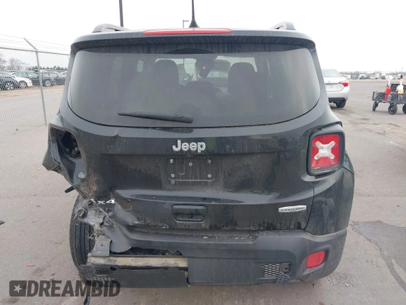2018 Jeep Renegade Latitude with VIN ZACCJBBB4JPJ07324, listed as a IAAI auction lot 41854706 with 61,257 mi miles and . Bid and sale history available at carsss.com. Image 16.