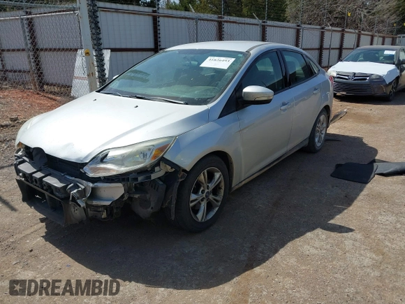 2014 Ford Focus SE with VIN 1FADP3F26EL270868, listed as a IAAI auction lot 41826493 with 164,595 mi miles. Bid and sale history available at carsss.com. Image 18.