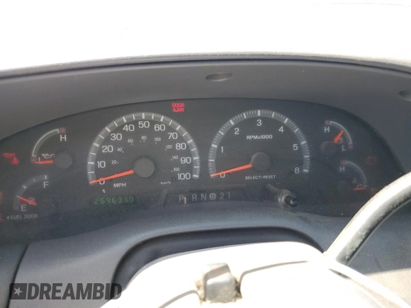 2003 Ford F-150 XLT with VIN 1FTRW07663KA63497, listed as a Copart auction lot 51658115 with 269,633 mi miles and Salvage Title. Bid and sale history available at carsss.com. Image 9.