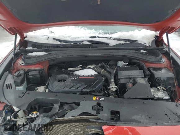 2019 Hyundai Santa Fe Preferred z VIN 5NMS3CAA7KH115061, wystawiony jako Copart lot #46473095 z przebiegiem 94 430 mil mil oraz Szkoda całkowita • Salvage title. Historia ofert i sprzedaży dostępna na DreamBid. Obrazek 11.