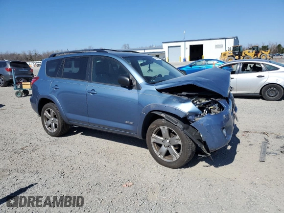 2010 Toyota RAV4 Sport with VIN 2T3RF4DV3AW066011, listed as a Copart auction lot 47406395 with 135,765 mi miles and Salvage Title. Bid and sale history available at carsss.com. Image 4.