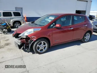 2014 Nissan LEAF SV z VIN 1N4AZ0CP0EC333782, wystawiony jako Copart lot #47541495 z przebiegiem 73 795 mil mil oraz Szkoda całkowita • Salvage title. Historia ofert i sprzedaży dostępna na DreamBid. Obrazek 1.