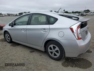 2015 Toyota Prius Four z VIN JTDKN3DU3F0480391, wystawiony jako Copart lot #59205665 z przebiegiem 137 014 mil mil oraz Szkoda całkowita • Salvage title. Historia ofert i sprzedaży dostępna na DreamBid. Obrazek 2.