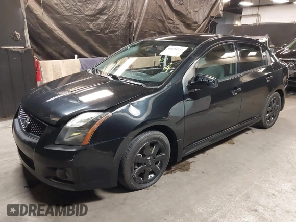 2011 Nissan Sentra SR with VIN 3N1AB6AP8BL647168, listed as a IAAI auction lot 40694237 with 135,622 mi miles and . Bid and sale history available at DreamBid. Image 17.
