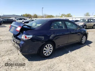 2012 Toyota Corolla L with VIN 2T1BU4EEXCC912489, listed as a Copart auction lot 50381225 with 122,601 mi miles and Salvage Title. Bid and sale history available at carsss.com. Image 3.