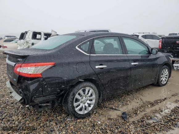2013 Nissan Sentra SL with VIN 3N1AB7AP5DL684719, listed as a Copart auction lot 45664315 with 88,240 mi miles and Salvage Title. Bid and sale history available at carsss.com. Image 3.