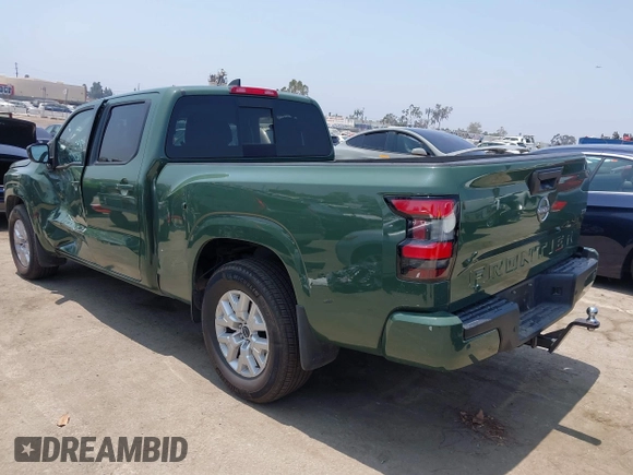 2024 Nissan Frontier SV with VIN 1N6ED1FJ5RN660774, listed as a IAAI auction lot 42450597 with 13,284 mi miles and . Bid and sale history available at DreamBid. Image 3.