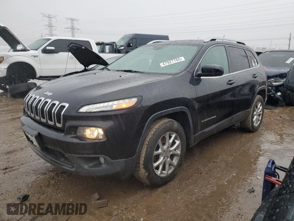 2014 Jeep Cherokee Latitude with VIN 1C4PJMCS0EW286811, listed as a Copart auction lot 47927765 with 138,418 mi miles and Salvage Title. Bid and sale history available at carsss.com. Image 1.