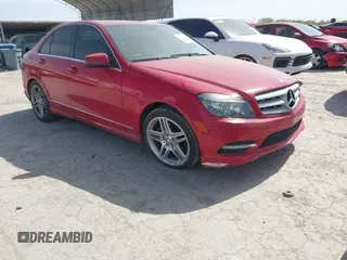 2011 Mercedes-Benz C 300 Sport with VIN WDDGF5EB2BR154282, listed as a IAAI auction lot 41815246 with 140,750 mi miles and . Bid and sale history available at carsss.com. Image 1.