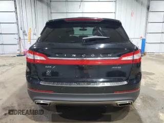 2016 Lincoln MKX Select with VIN 2LMTJ8KR2GBL55622, listed as a Copart auction lot 43818175 with 55,938 mi miles and Salvage Title. Bid and sale history available at DreamBid. Image 6.