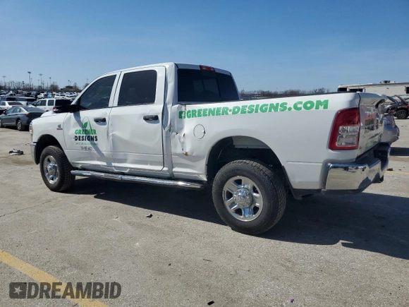 2021 Ram 2500 Tradesman with VIN 3C6UR5CL0MG557252, listed as a Copart auction lot 47853535 with 101,001 mi miles and Salvage title. Bid and sale history available at DreamBid. Image 2.