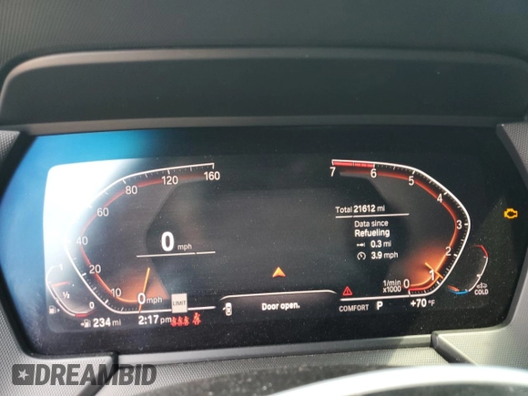 2020 BMW 2 Series 228i xDrive z VIN WBA73AK08L7F98097, wystawiony jako Copart lot #60263025 z przebiegiem 21 612 mil mil oraz Czysty tytuł • Clean title. Historia ofert i sprzedaży dostępna na DreamBid. Obrazek 9.