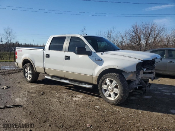 2008 Ford F-150 XLT with VIN 1FTPW14V18FA70849, listed as a Copart auction lot 84237114 with 132,228 mi miles and Salvage Title. Bid and sale history available at carsss.com. Image 4.