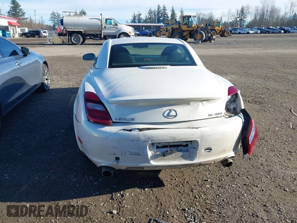 2006 Lexus SC 430 with VIN JTHFN48YX69007165, listed as a IAAI auction lot 41250928 with 214,247 mi miles and . Bid and sale history available at DreamBid. Image 16.