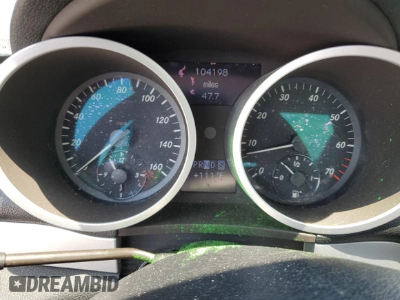 2007 Mercedes-Benz SLK-Class 3.0L with VIN WDBWK54F57F157433, listed as a Copart auction lot 66233794 with 104,198 mi miles and Salvage Title. Bid and sale history available at carsss.com. Image 9.