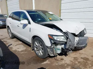 2013 Lincoln MKT EcoBoost with VIN 2LMHJ5ATXDBL57793, listed as a IAAI auction lot 41647758 with 168,161 mi miles. Bid and sale history available at carsss.com. Image 1.