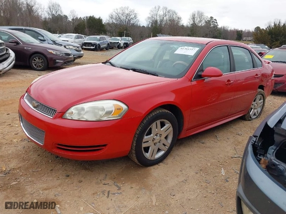2012 Chevrolet Impala LT Fleet with VIN 2G1WG5E36C1161623, listed as a IAAI auction lot 41761317 with 100,204 mi miles. Bid and sale history available at carsss.com. Image 2.