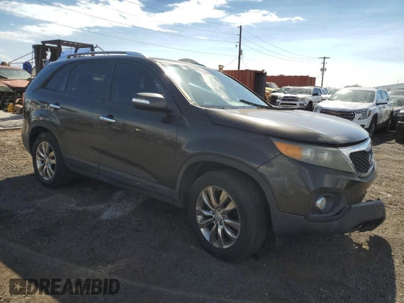 2011 Kia Sorento EX with VIN 5XYKU4A20BG140969, listed as a Copart auction lot 46749715 with 0 mi miles and Salvage Title. Bid and sale history available at carsss.com. Image 4.