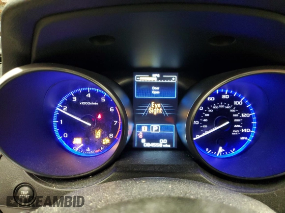 2019 Subaru Legacy Premium with VIN 4S3BNAF65K3009953, listed as a Copart auction lot 85292914 with 84,558 mi miles and Salvage title. Bid and sale history available at DreamBid. Image 9.