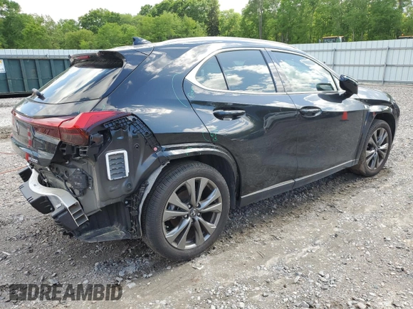 2022 Lexus UX with VIN JTHE3JBH2N2046669, listed as a Copart auction lot 72200434 with 19,880 mi miles and Non Repairable. Bid and sale history available at carsss.com. Image 3.