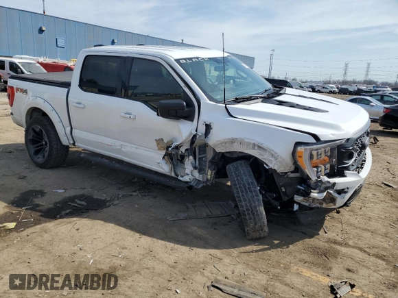 2022 Ford F-150 XL с VIN 1FTFW1E50NFA81251, выставлен на аукционе Copart как лот 49149705 с пробегом 24 241 миль миль и Списание • Salvage title. История ставок и продаж доступна на DreamBid. Изображение 4.