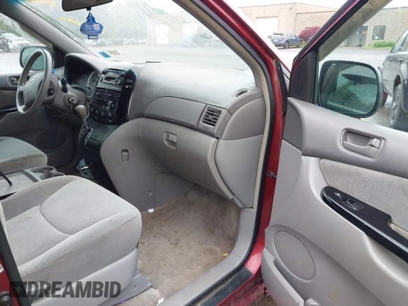 2005 Toyota Sienna CE with VIN 5TDZA23C25S255937, listed as a IAAI auction lot 42372969 with 159,048 mi miles and . Bid and sale history available at DreamBid. Image 5.