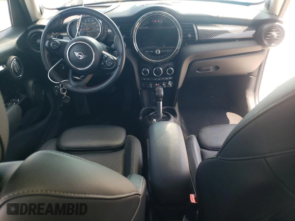 2019 MINI Hardtop 4 Door Cooper S with VIN WMWXU3C59K2H88618, listed as a Copart auction lot 57502265 with 38,180 mi miles and Salvage title. Bid and sale history available at DreamBid. Image 8.