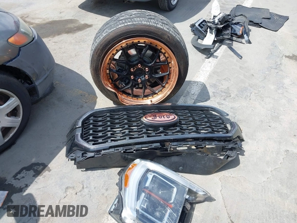 2021 Ford F-150 XL with VIN 1FTMF1E55MKD82627, listed as a IAAI auction lot 41999295 with Not provided miles and . Bid and sale history available at DreamBid. Image 11.