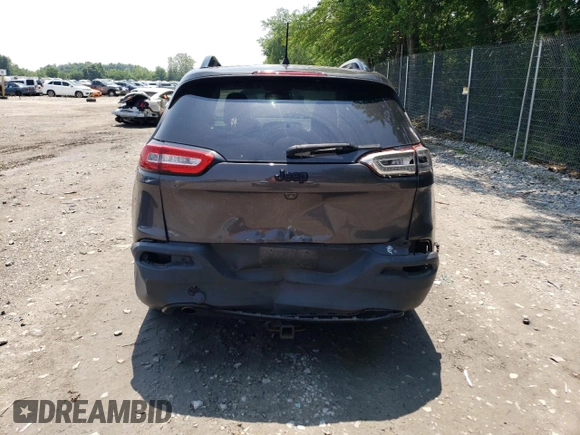 2018 Jeep Cherokee Latitude with VIN 1C4PJLCB0JD542364, listed as a Copart auction lot 59281985 with 129,154 mi miles and Salvage title. Bid and sale history available at DreamBid. Image 6.