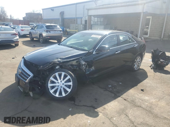 2014 Cadillac ATS Luxury AWD z VIN 1G6AH5SX9E0159095, wystawiony jako Copart lot #49705205 z przebiegiem 94 543 mil mil oraz Szkoda całkowita • Salvage title. Historia ofert i sprzedaży dostępna na DreamBid. Obrazek 1.