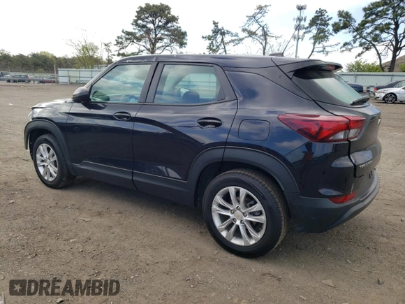2021 Chevrolet TrailBlazer LS with VIN KL79MMS27MB126915, listed as a Copart auction lot 54515904 with 67,341 mi miles and . Bid and sale history available at DreamBid. Image 2.