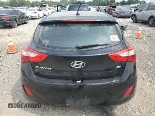 2016 Hyundai Elantra GT with VIN KMHD35LH1GU262339, listed as a Copart auction lot 68420214 with 125,053 mi miles and Salvage Title. Bid and sale history available at carsss.com. Image 6.