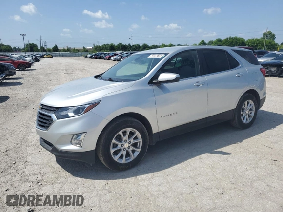 2021 Chevrolet Equinox LT with VIN 3GNAXTEV1MS161503, listed as a Copart auction lot 60896615 with 155,510 mi miles and Clean title. Bid and sale history available at DreamBid. Image 1.