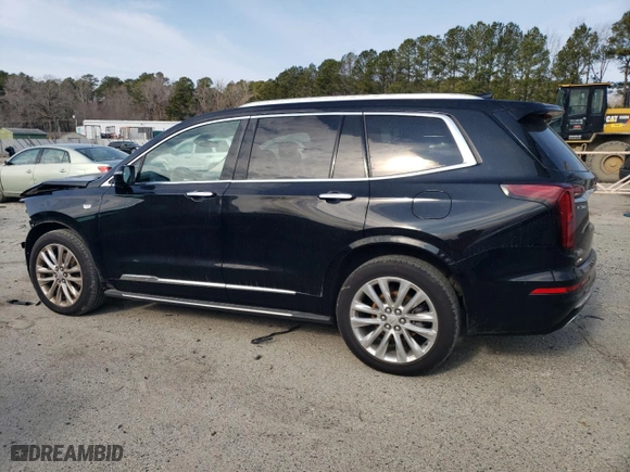 2020 Cadillac XT6 AWD Premium Luxury with VIN 1GYKPDRS6LZ154335, listed as a Copart auction lot 45735405 with 100,584 mi miles and Salvage Title. Bid and sale history available at carsss.com. Image 2.