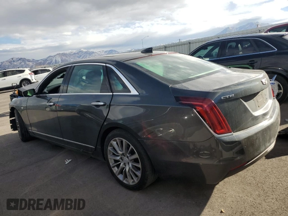 2017 Cadillac CT6 Luxury RWD with VIN 1G6KC5RXXHU149634, listed as a Copart auction lot 77907824 with 150,902 mi miles and Salvage title. Bid and sale history available at DreamBid. Image 2.