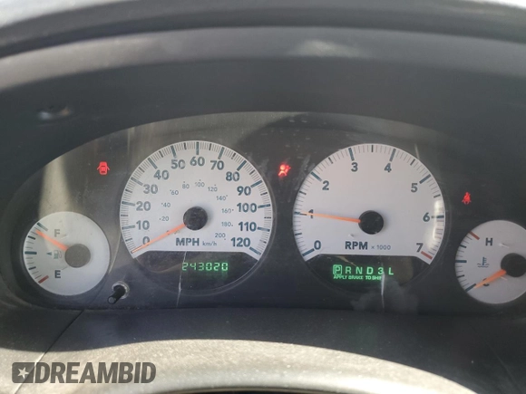 2006 Dodge Grand Caravan SXT z VIN 2D4GP44L96R630705, wystawiony jako Copart lot #55657705 z przebiegiem 243 020 mil mil oraz Szkoda całkowita • Salvage title. Historia ofert i sprzedaży dostępna na DreamBid. Obrazek 9.