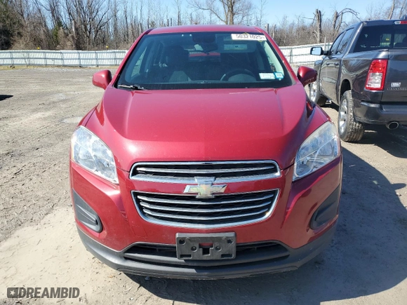 2015 Chevrolet Trax LS with VIN KL7CJPSBXFB107035, listed as a Copart auction lot 50321025 with 94,011 mi miles and Clean Title. Bid and sale history available at carsss.com. Image 5.